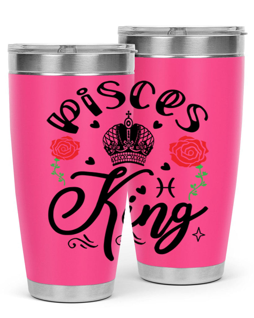 pisces king 375#- zodiac- Tumbler