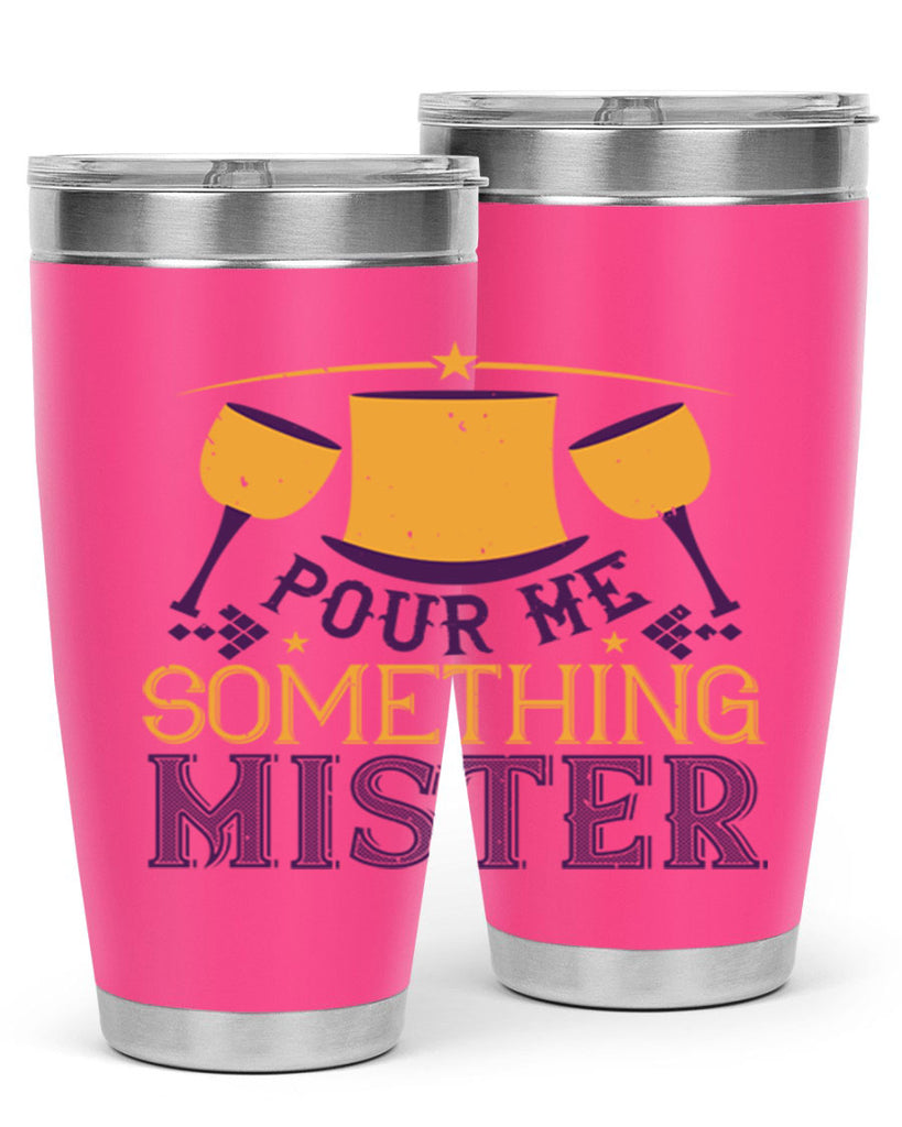 pour me something mister 38#- mardi gras- Tumbler
