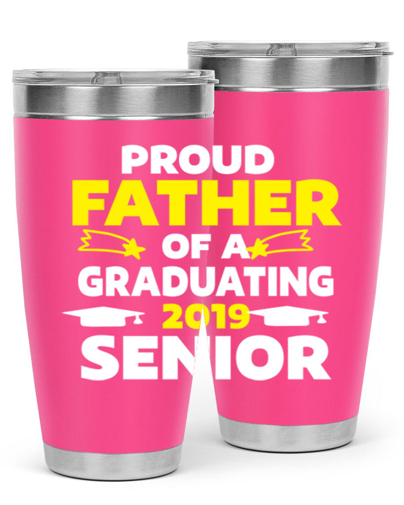 proud father of a graduating 264#- fathers day- Tumbler