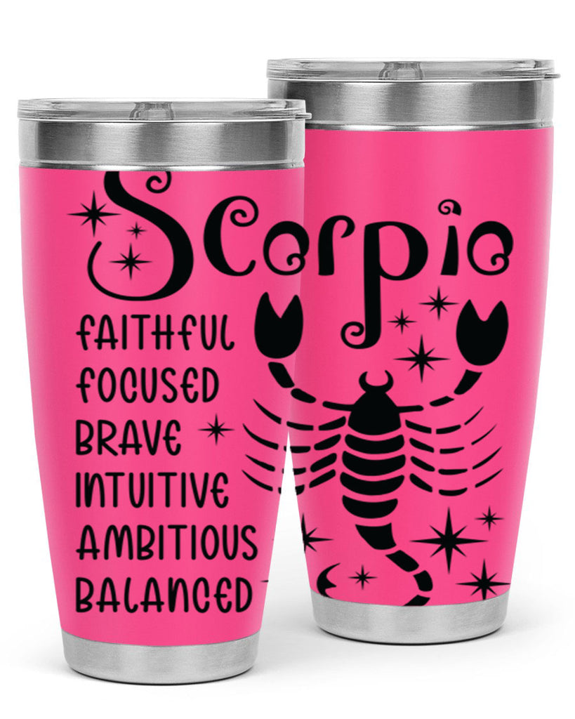 scorpio 431#- zodiac- Tumbler