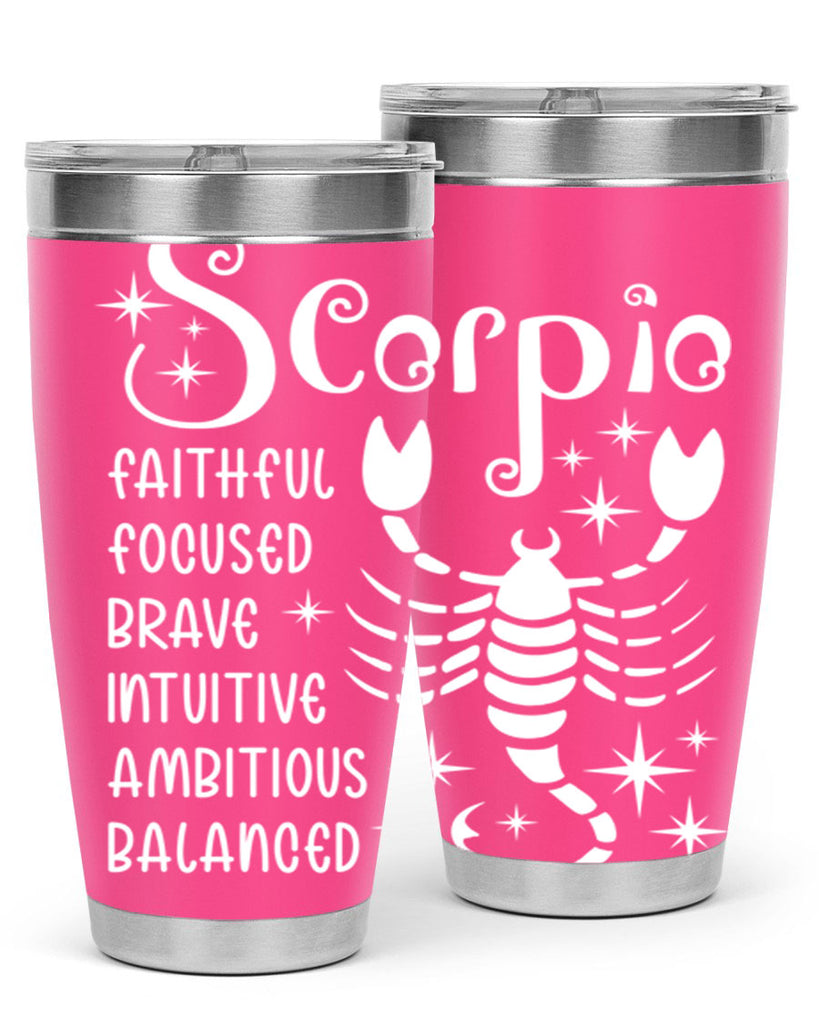 scorpio 435#- zodiac- Tumbler