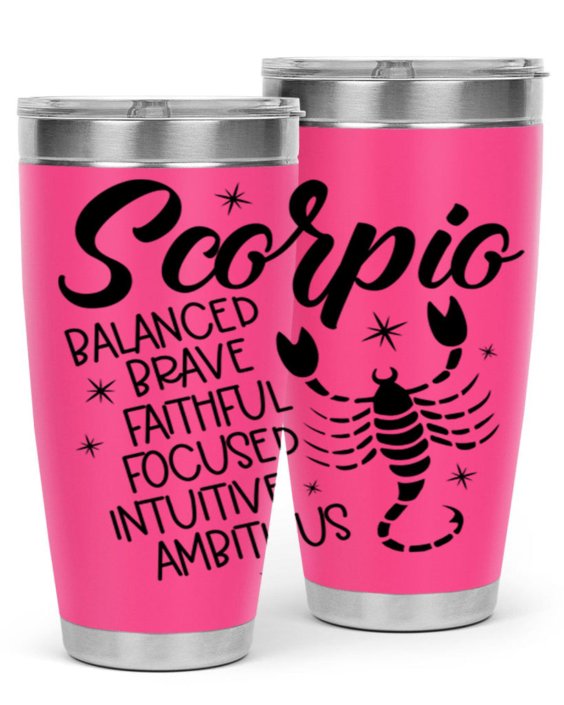 scorpio 436#- zodiac- Tumbler