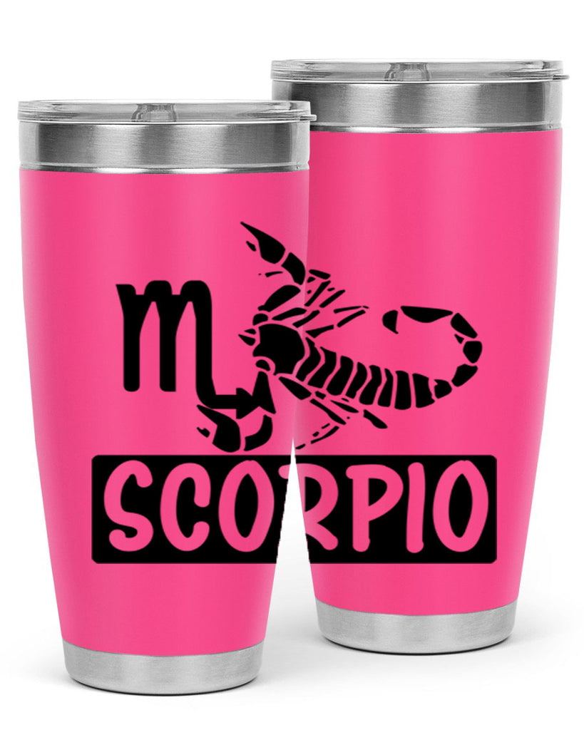 scorpio 440#- zodiac- Tumbler
