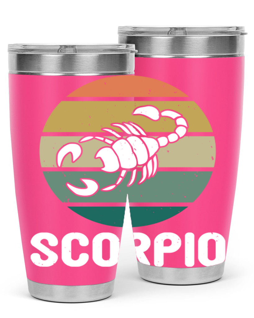 scorpio 451#- zodiac- Tumbler