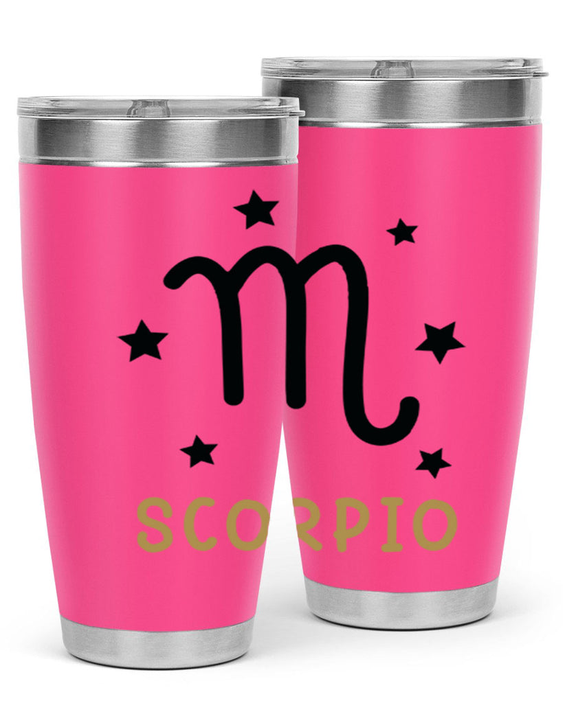 scorpio 455#- zodiac- Tumbler