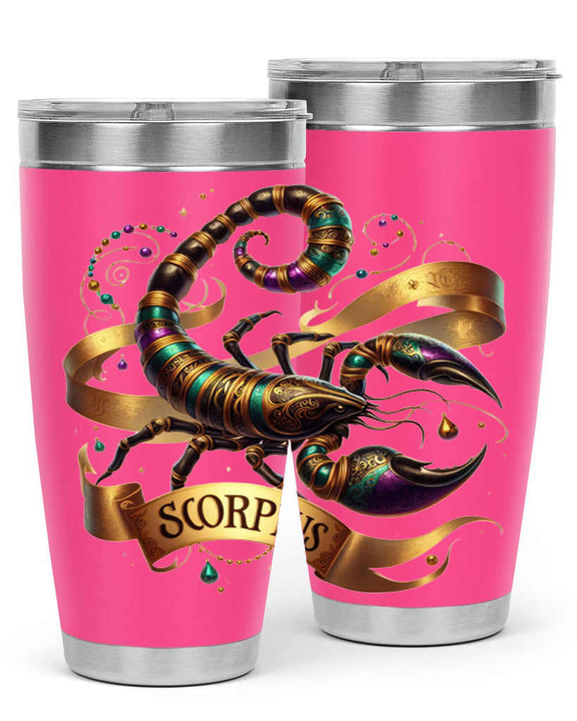 scorpio 459#- zodiac- Tumbler