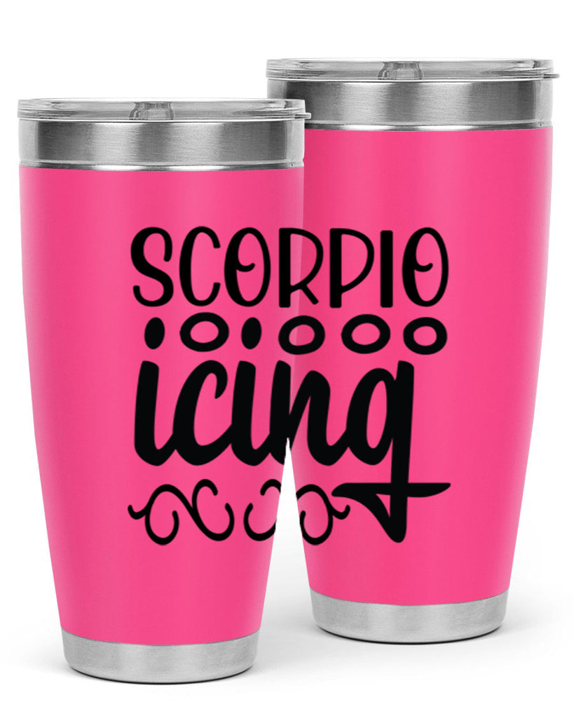 scorpio icing 441#- zodiac- Tumbler