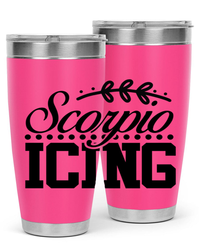 scorpio icing 442#- zodiac- Tumbler
