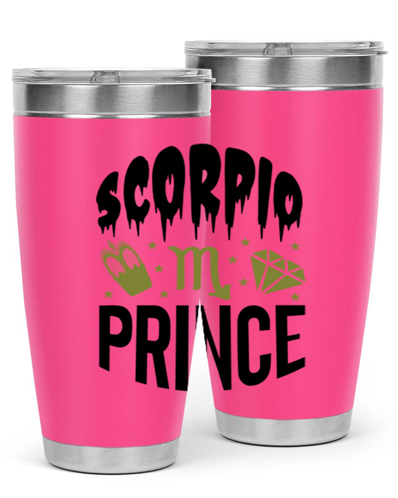 scorpio prince 445#- zodiac- Tumbler