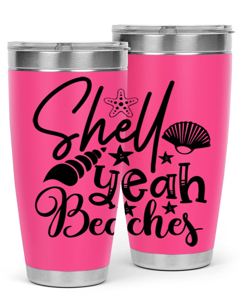 shell yeah beaches Style 75#- summer- Tumbler