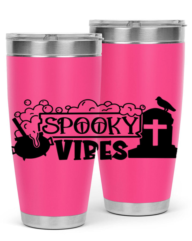 spooky vibes 20#- halloween- Tumbler