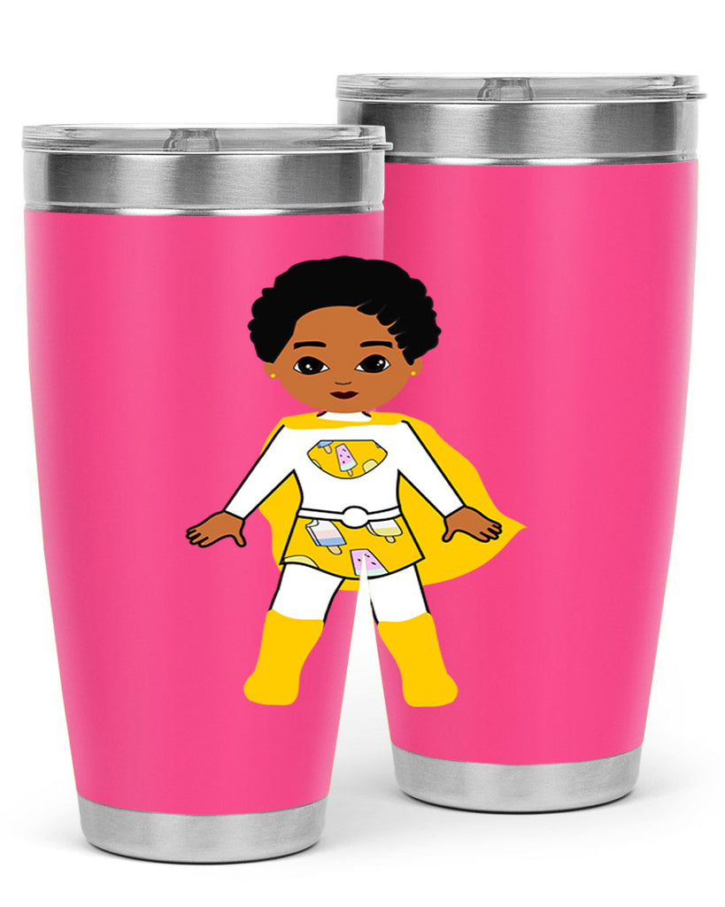 super kid 10#- black men - boys- tumbler