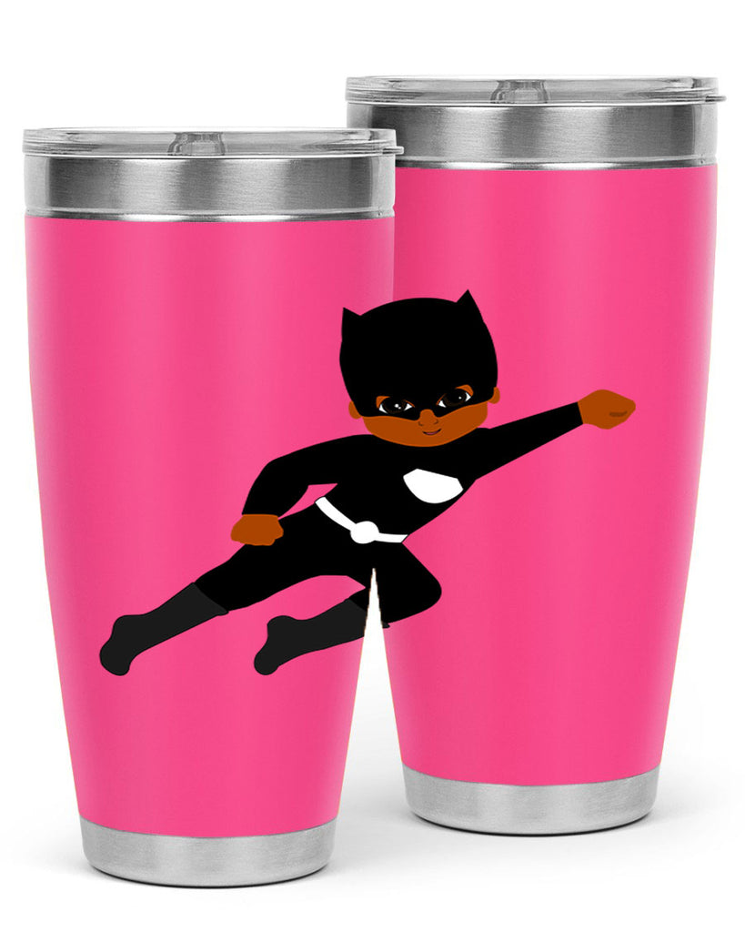 super kid 12#- black men - boys- tumbler