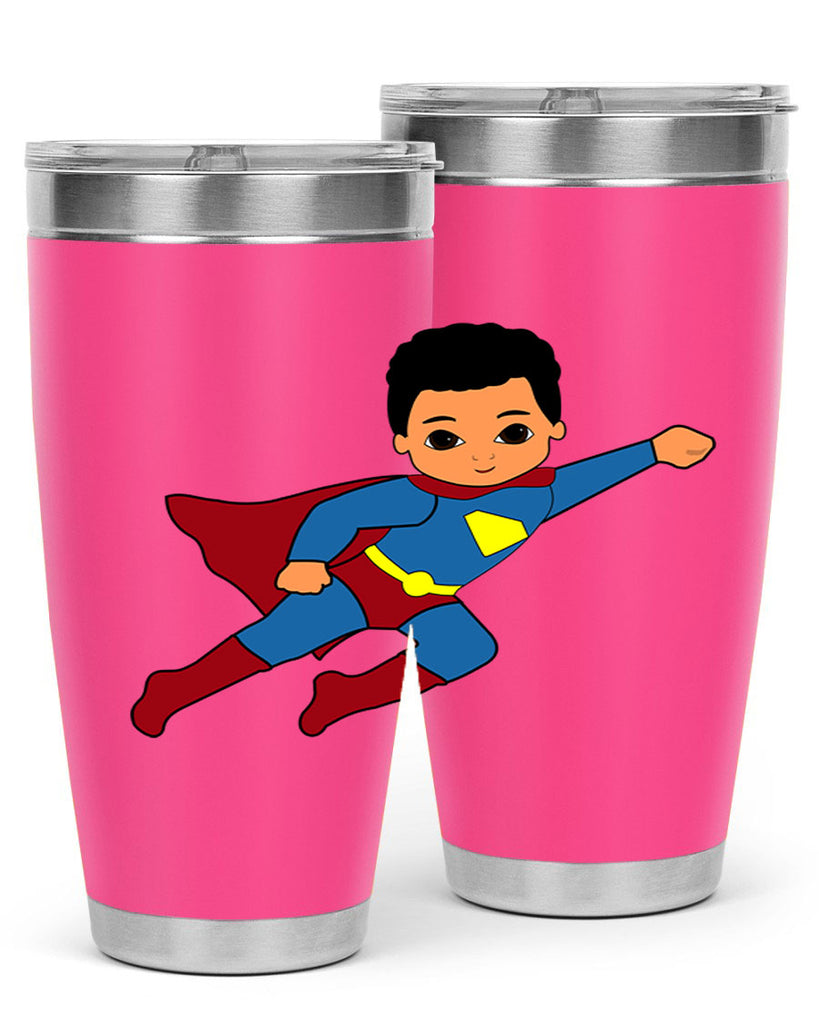 super kid 15#- black men - boys- tumbler