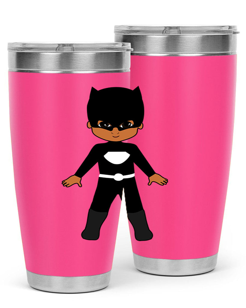 super kid 8#- black men - boys- tumbler