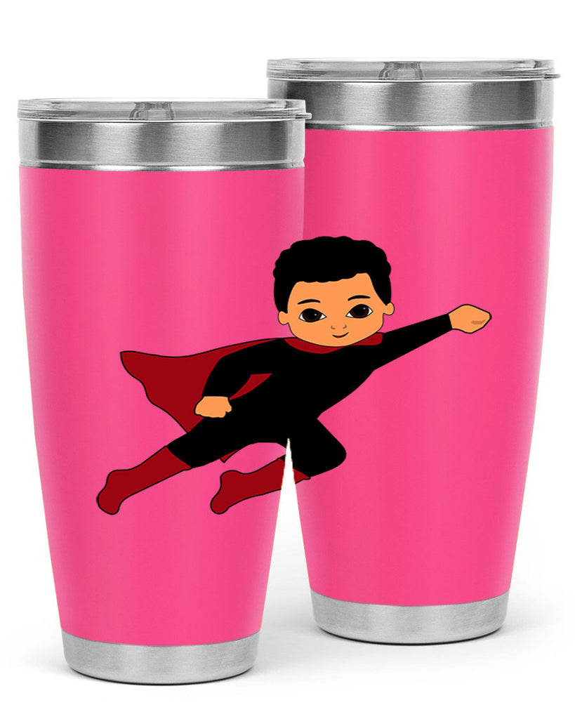 super kid 9#- black men - boys- tumbler