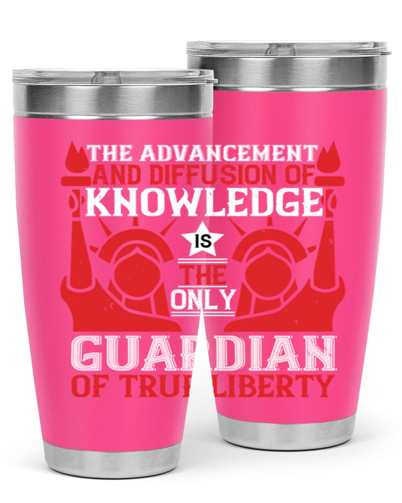 the advencement and diffusion of knowledge Style 190#- Fourt Of July- Tumbler