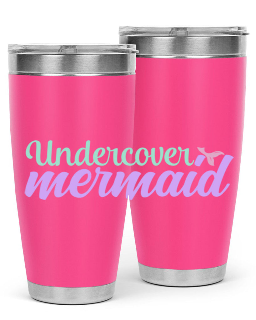 undercover mermaid 8#- mermaid- Tumbler