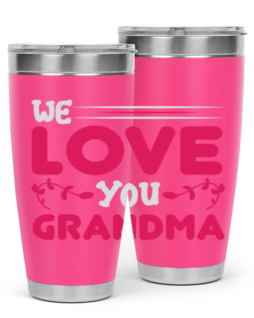 we love you grandma 27#- mom- Tumbler