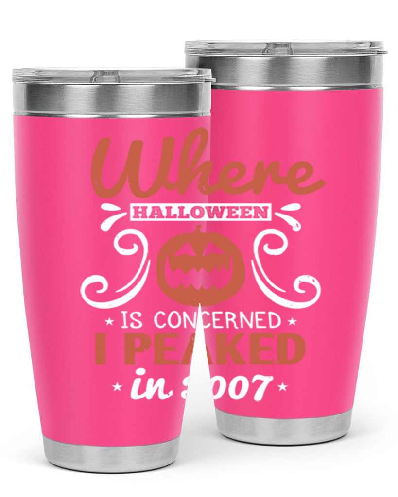 where halloween is 122#- halloween- Tumbler