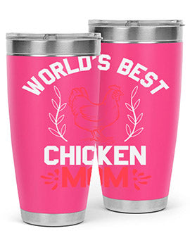 world’s best chicken mom Style 1#- chicken- Tumbler