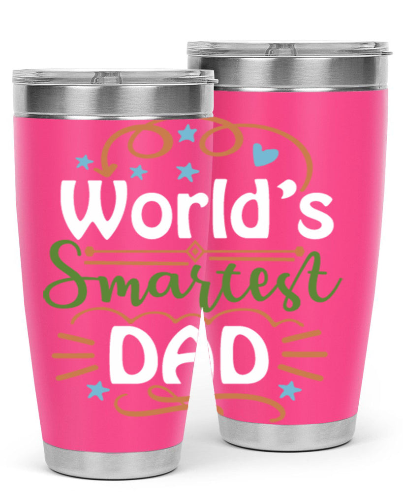 world’s smartest dad 2#- fathers day- Tumbler