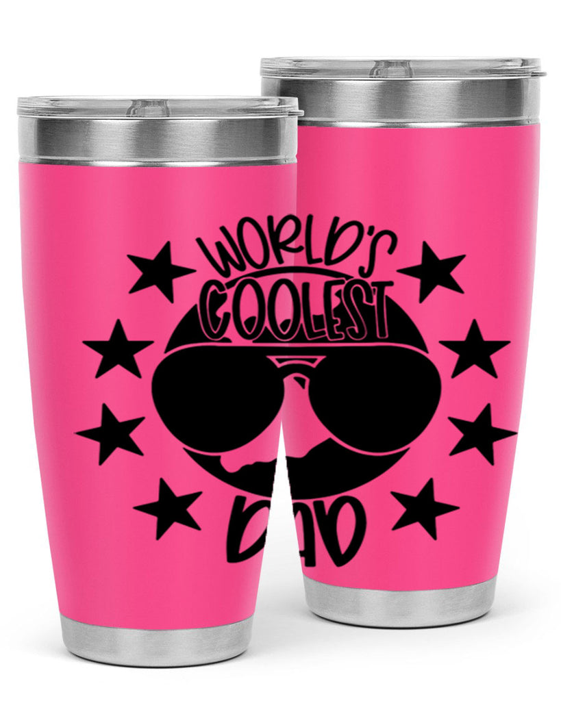 worlds coolest dad 11#- fathers day- Tumbler