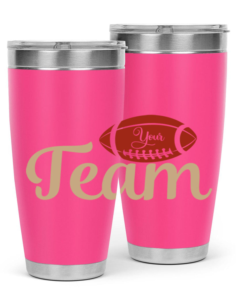 your team 2271#- softball- Tumbler