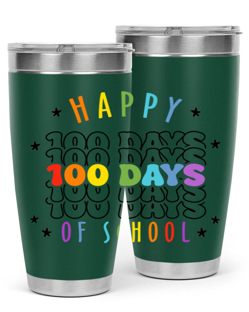 100 days of school Sublimation 33#- 100 days of school- Tumbler