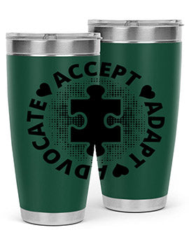Accept Style 41#- autism- Tumbler