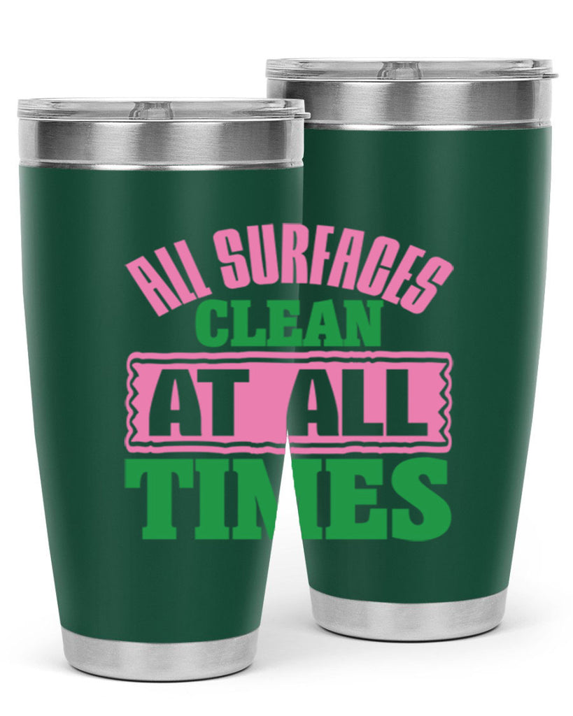 All surfaces clean at all times Style 1#- cleaner- tumbler