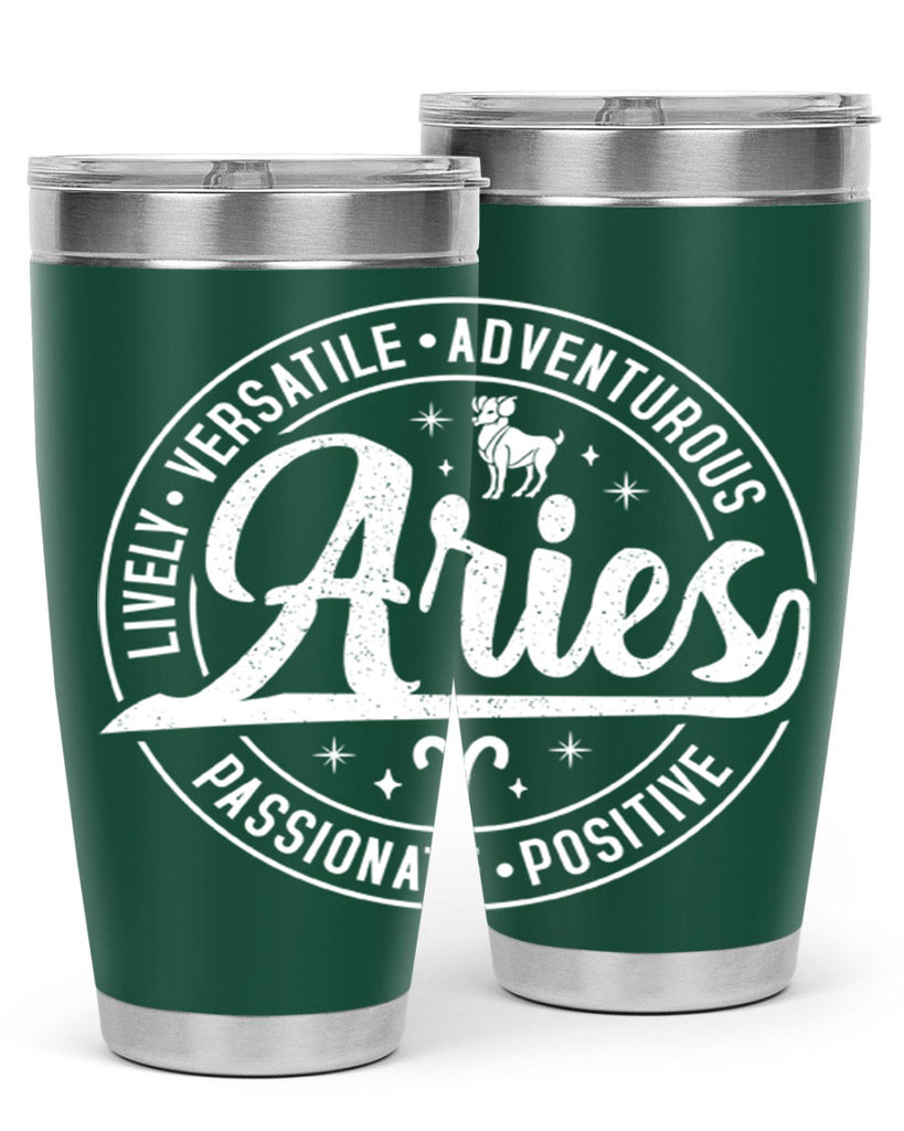 Aries 103#- zodiac- Tumbler