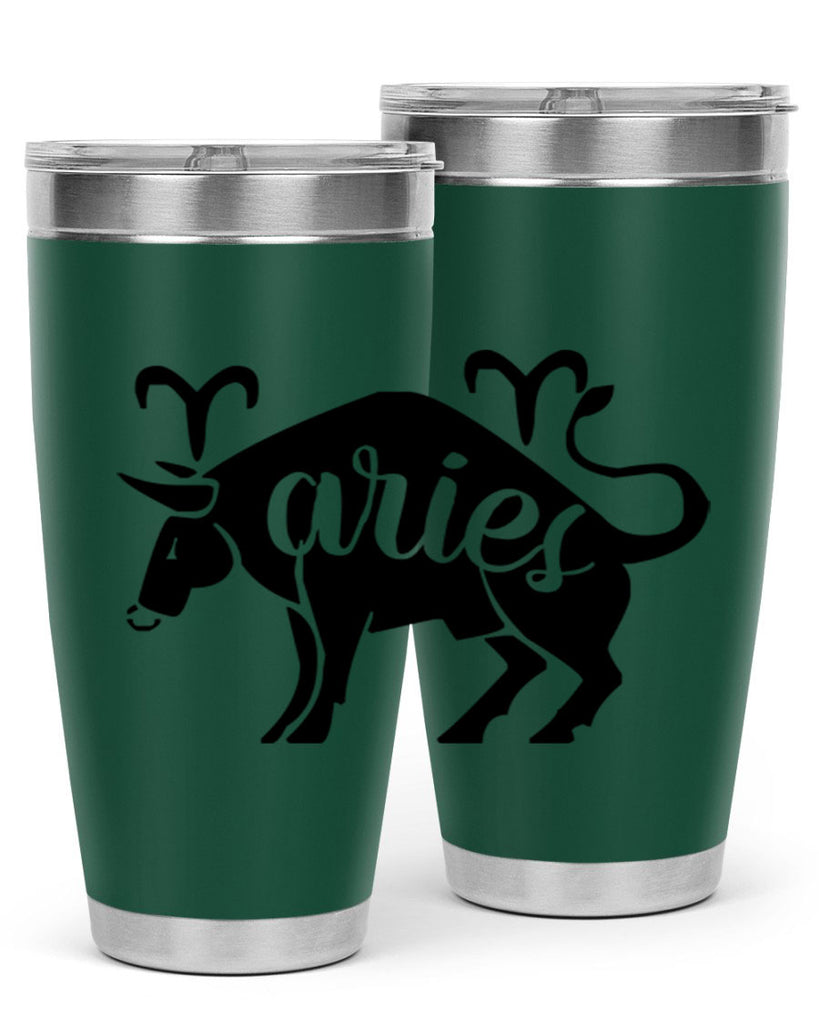 Aries 104#- zodiac- Tumbler