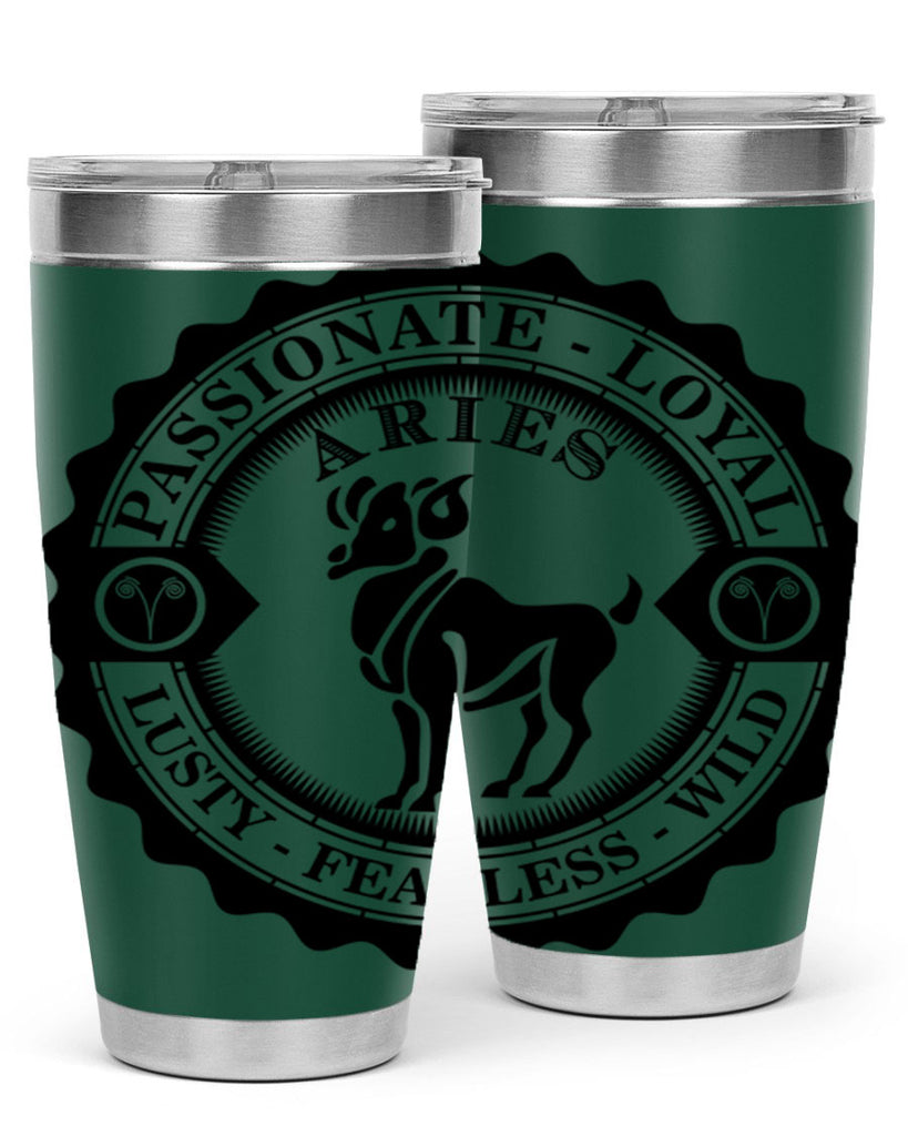 Aries 3#- zodiac- Tumbler