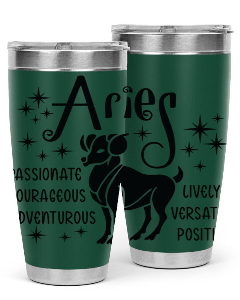 Aries 93#- zodiac- Tumbler