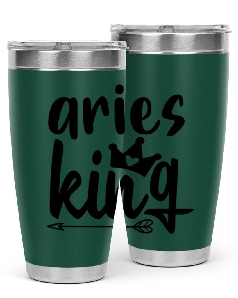 Aries king 108#- zodiac- Tumbler