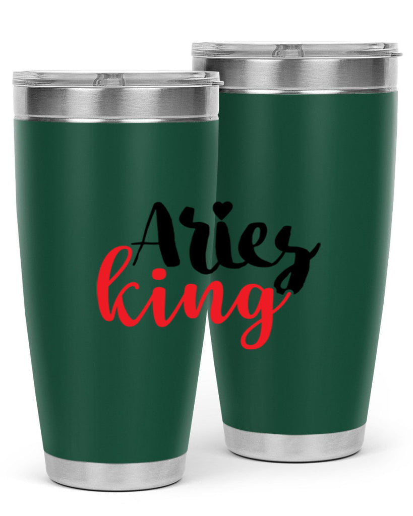 Aries king 96#- zodiac- Tumbler