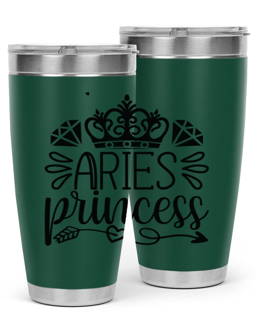 Aries princess 114#- zodiac- Tumbler