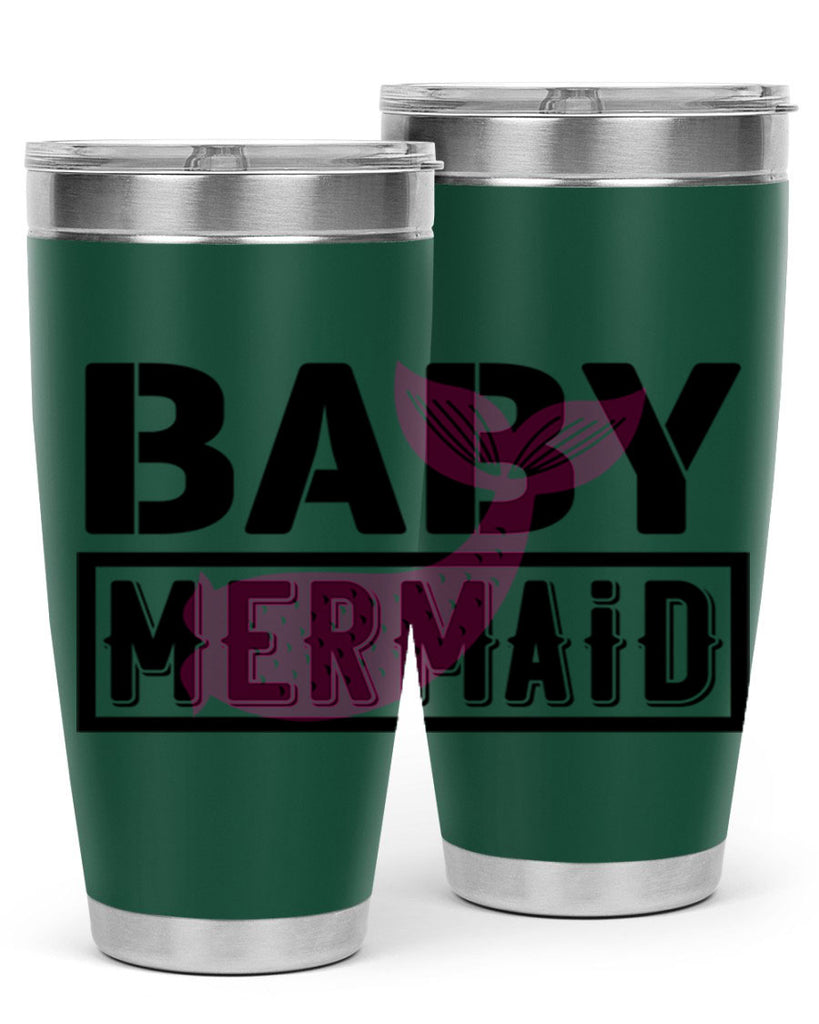 Baby mermaid 29#- mermaid- Tumbler