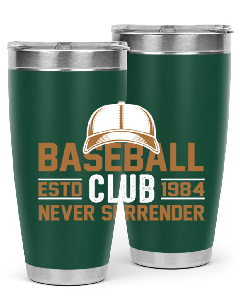 Base 1447#- baseball- Tumbler