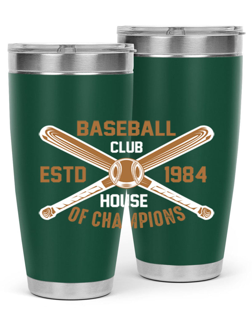 Baseball 1443#- baseball- Tumbler
