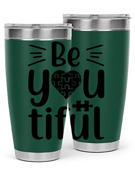 Be you Style 44#- autism- Tumbler