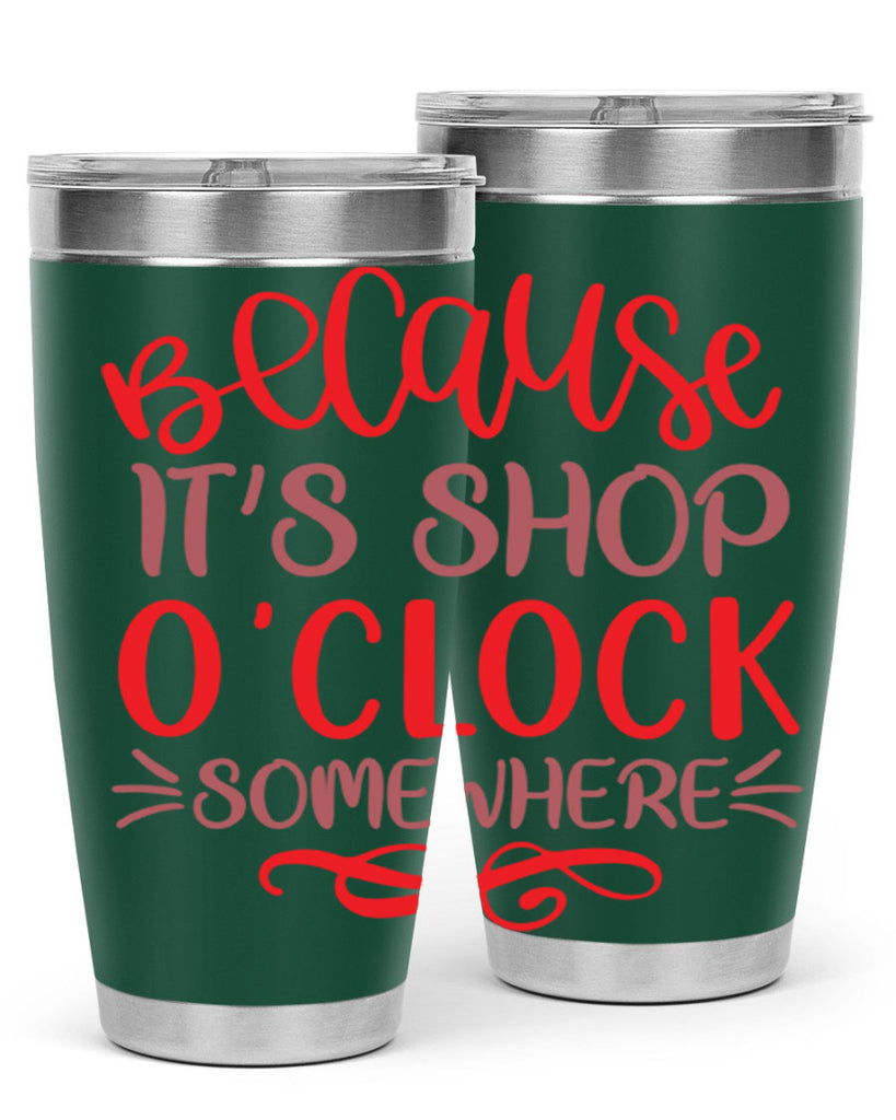 Because Its Shop Oclock Somewhere 19#- fashion- Cotton Tank