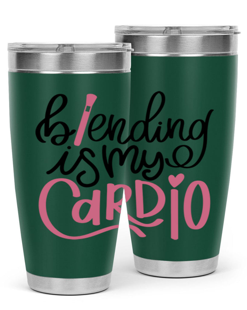 Blending is my Cardio Style 130#- make up- Tumbler