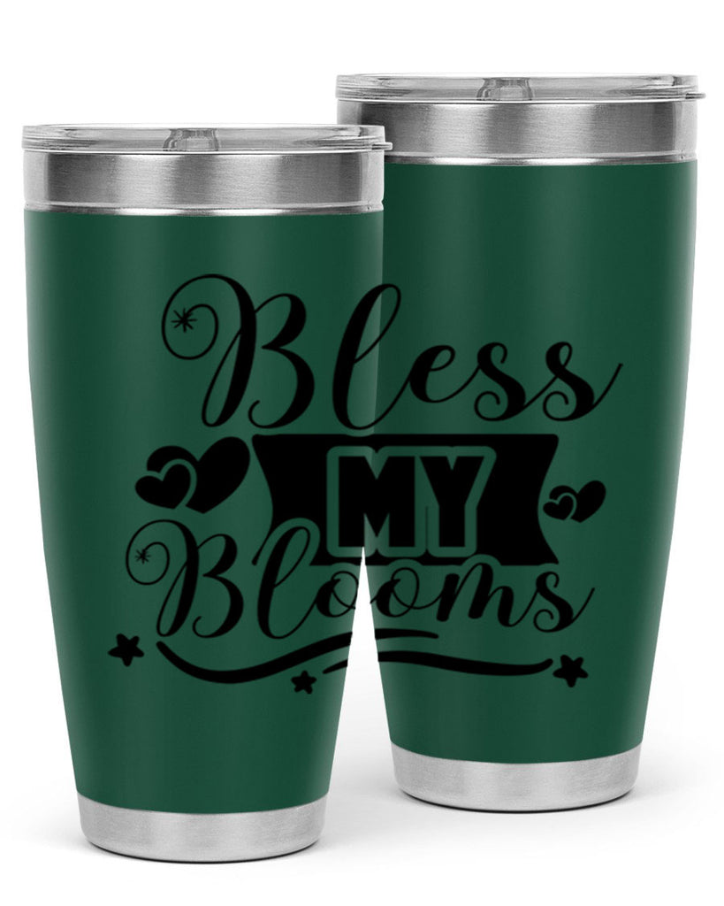 Bless My Blooms 40#- spring- Tumbler