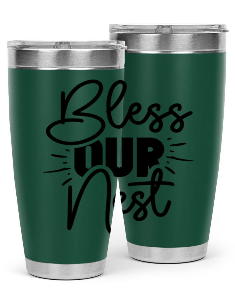 Bless Our Nest 52#- spring- Tumbler
