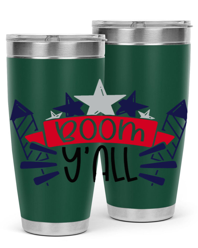 Boom Yall Style 146#- Fourt Of July- Tumbler