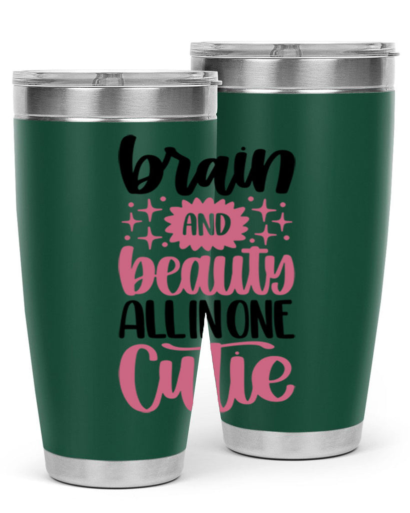 Brain And Beauty All In One Style 126#- make up- Tumbler