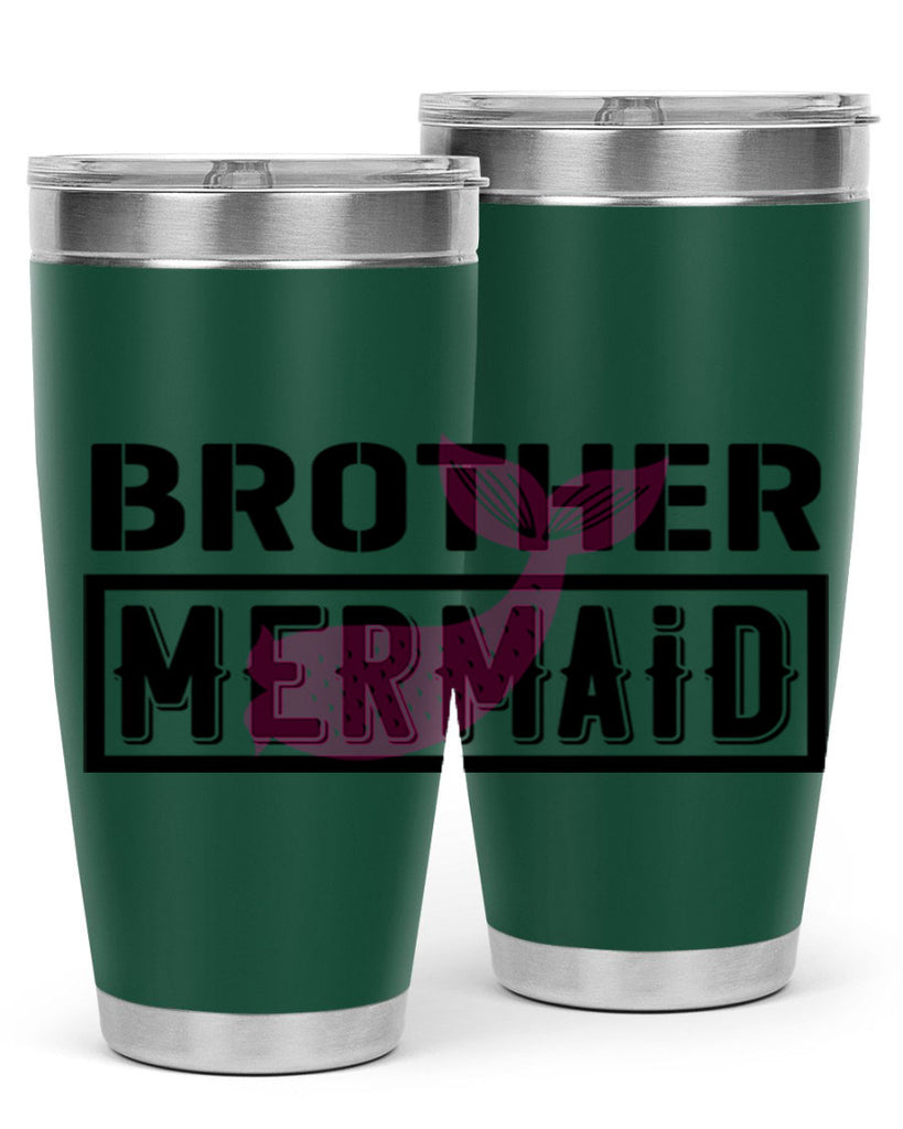 Brother mermaid 86#- mermaid- Tumbler