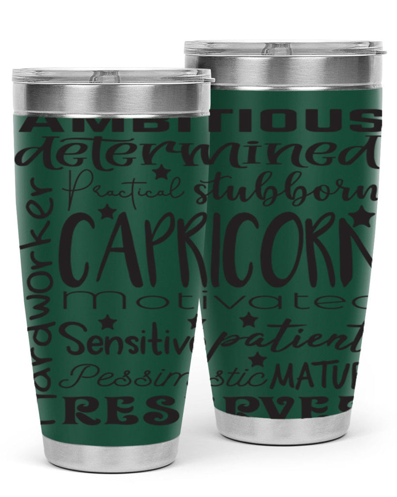 Capricorn 566#- zodiac- Tumbler